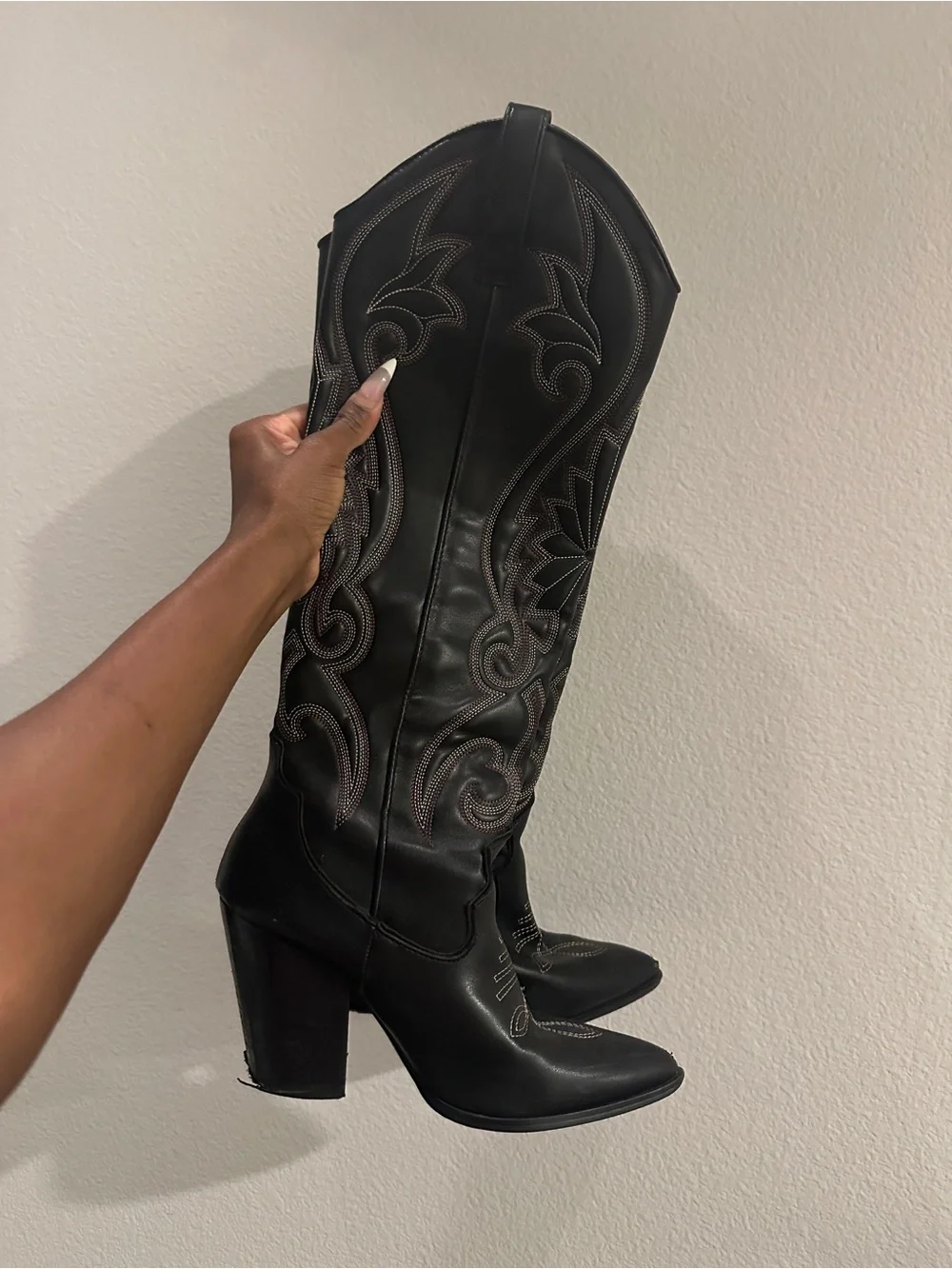 Steve Madden Western Knee-High Boot
